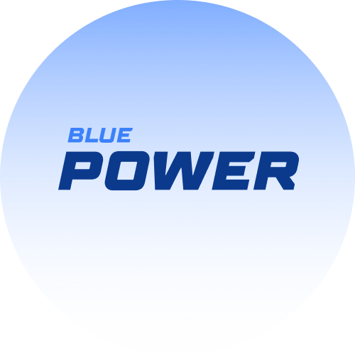 blue power collection mobile