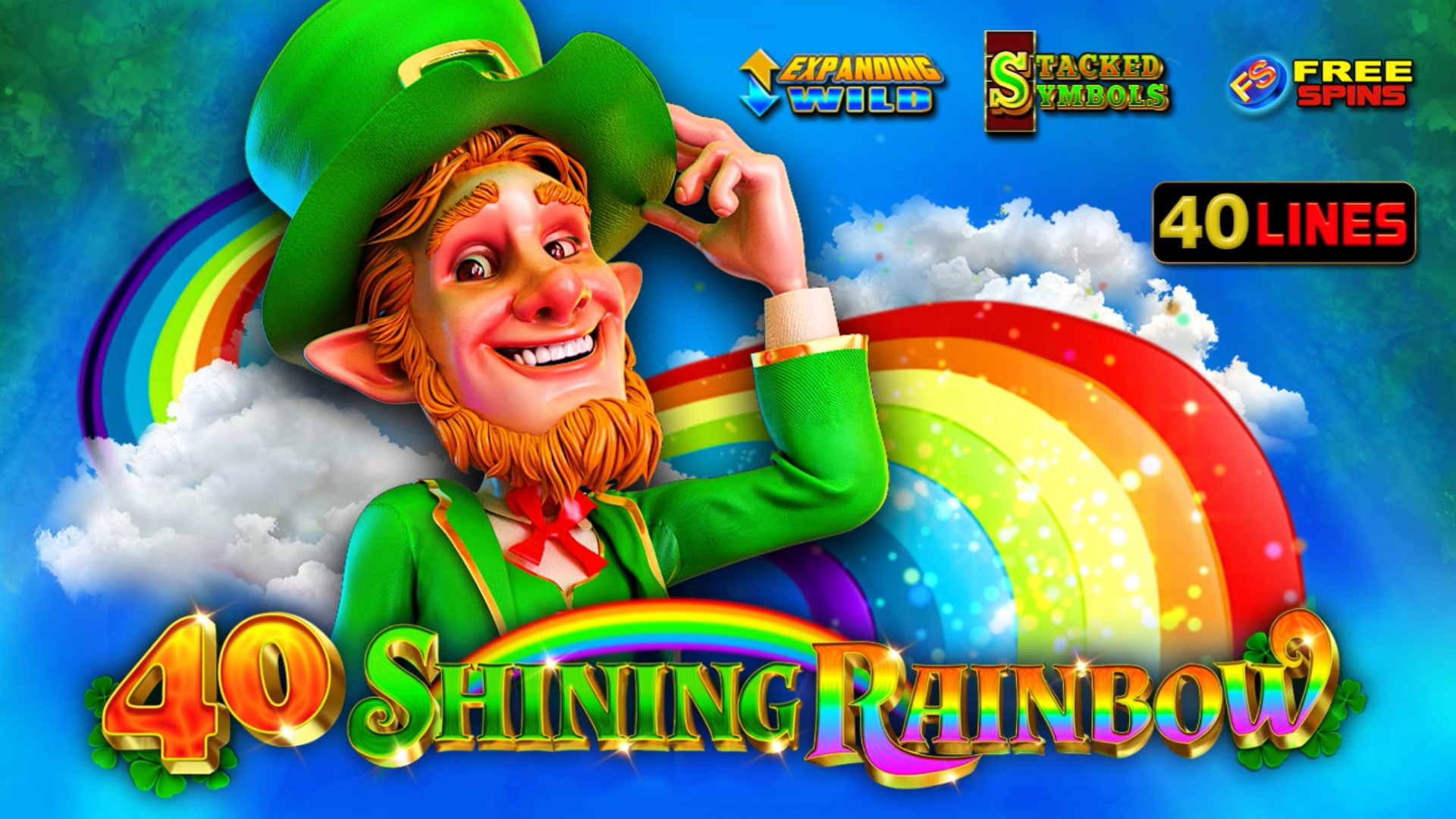 egt games supreme green selection 40 shining rainbow