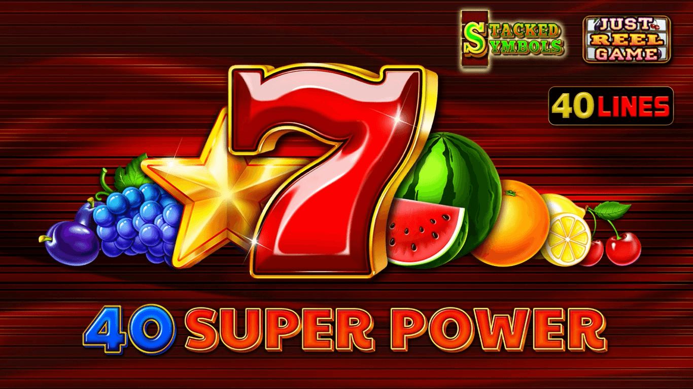 egt games supreme red selection 40 super power