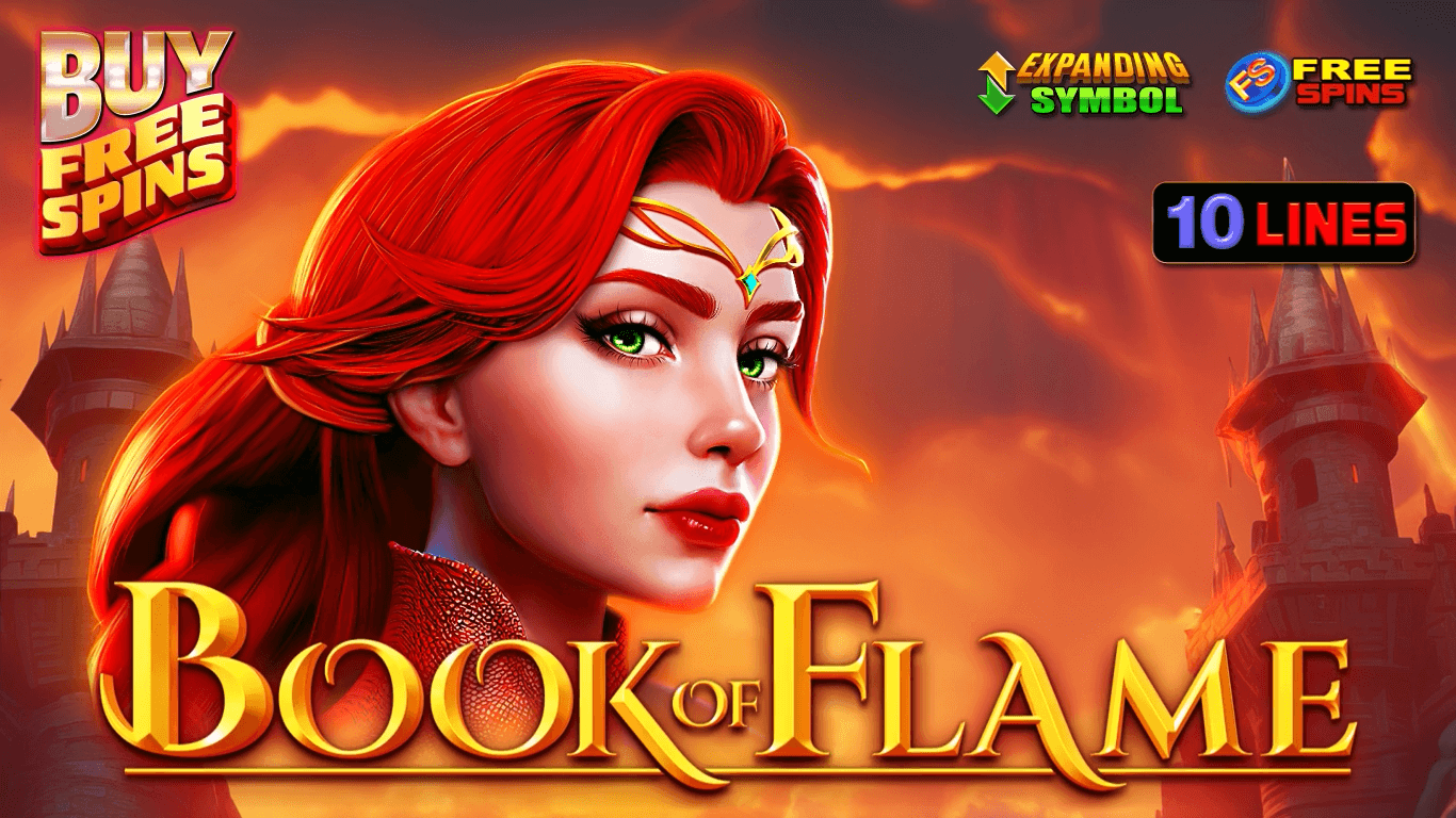 egt games supreme red selection book of flame