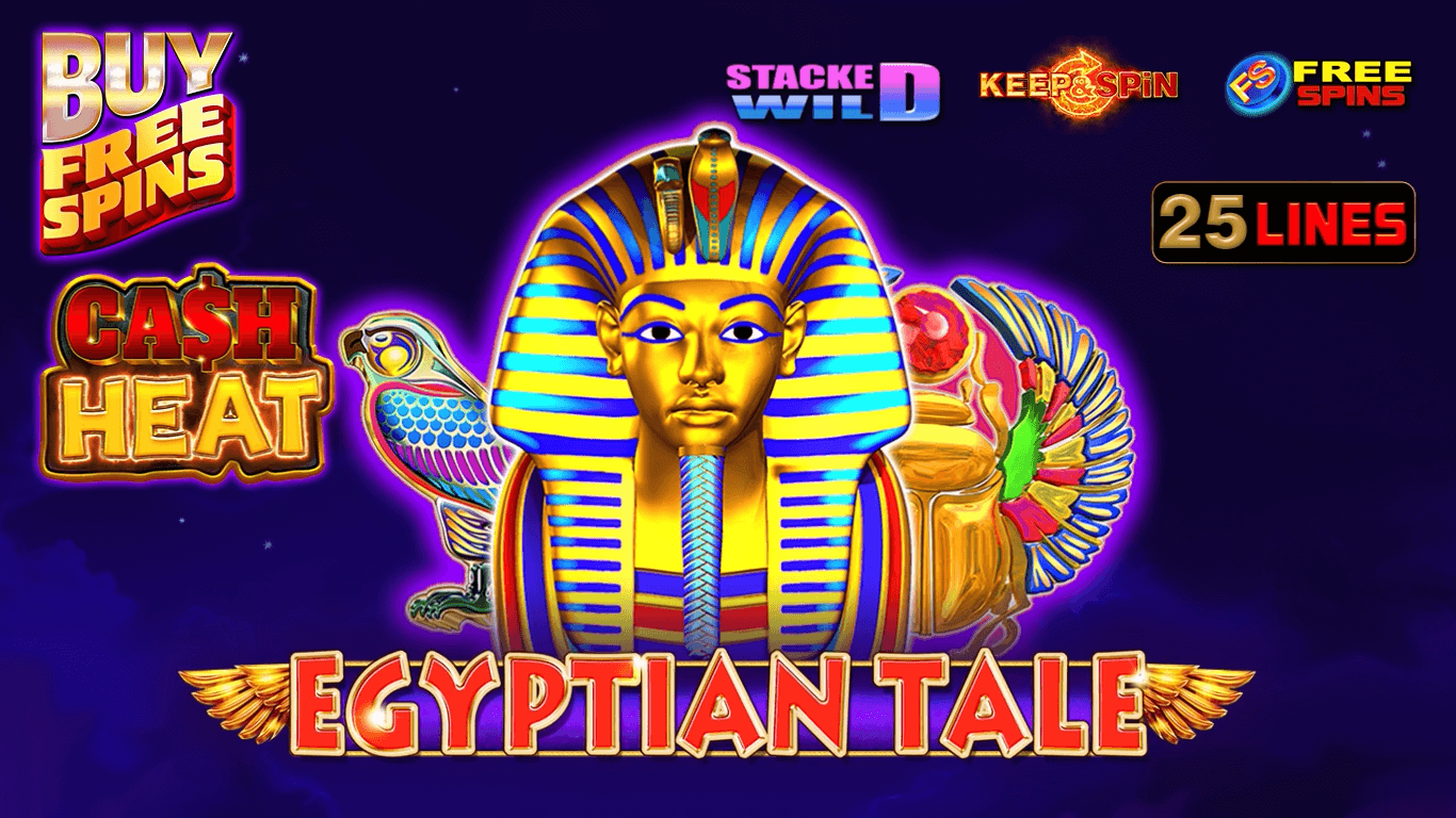 egt games supreme red selection egyptian tale cash heat