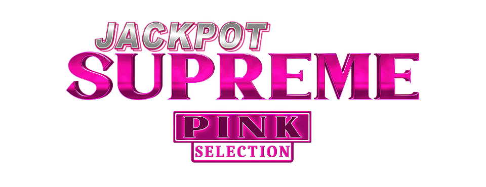 logo jackpot supreme pink selection